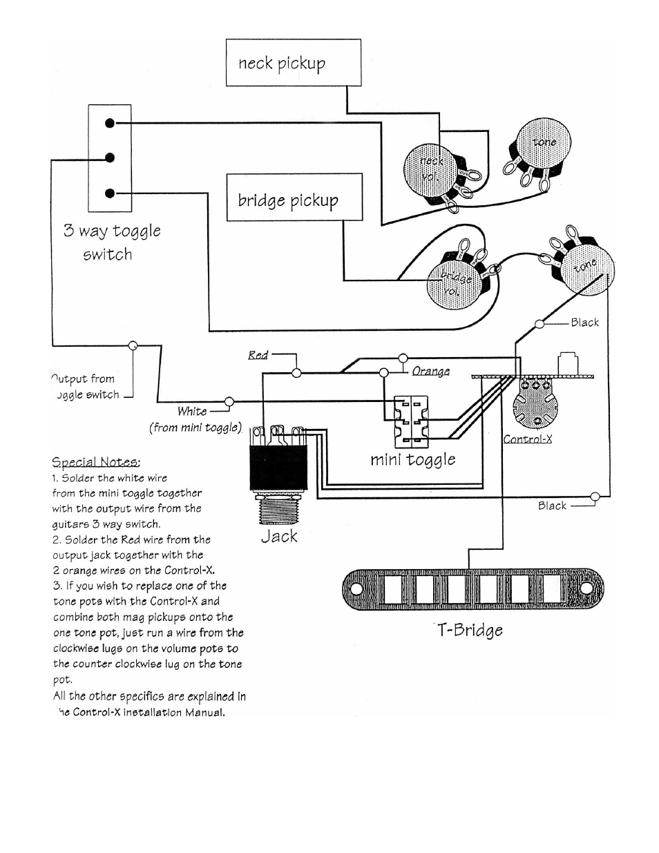 LR Baggs T-Bridge User Manual | Page 3 / 3