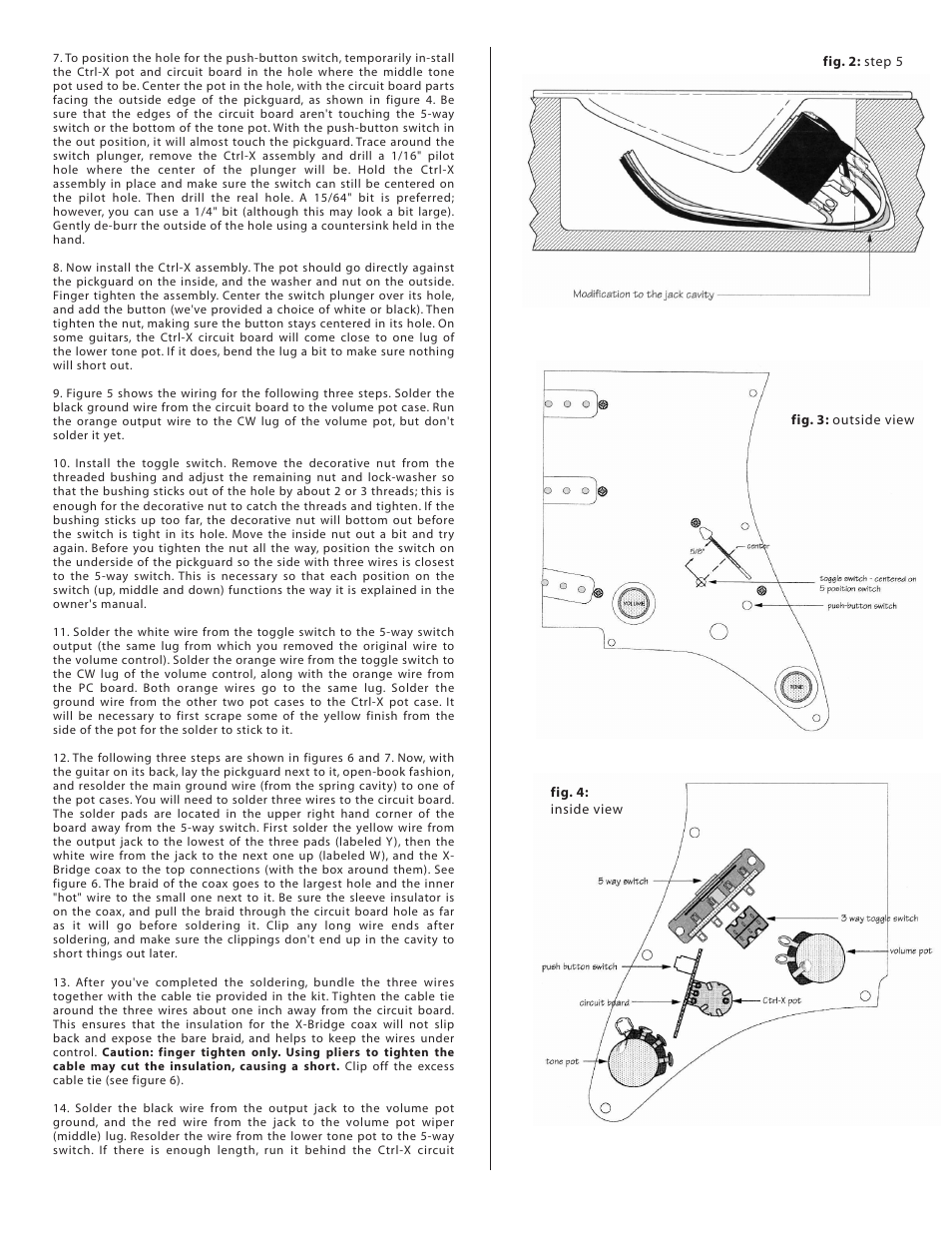 LR Baggs Control-X Preamp User Manual | Page 2 / 6