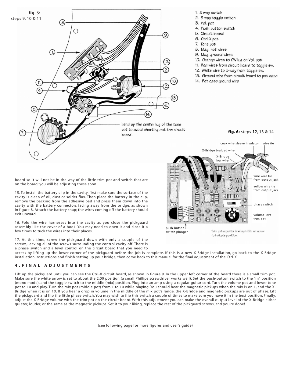 LR Baggs Control-X Preamp User Manual | Page 3 / 6