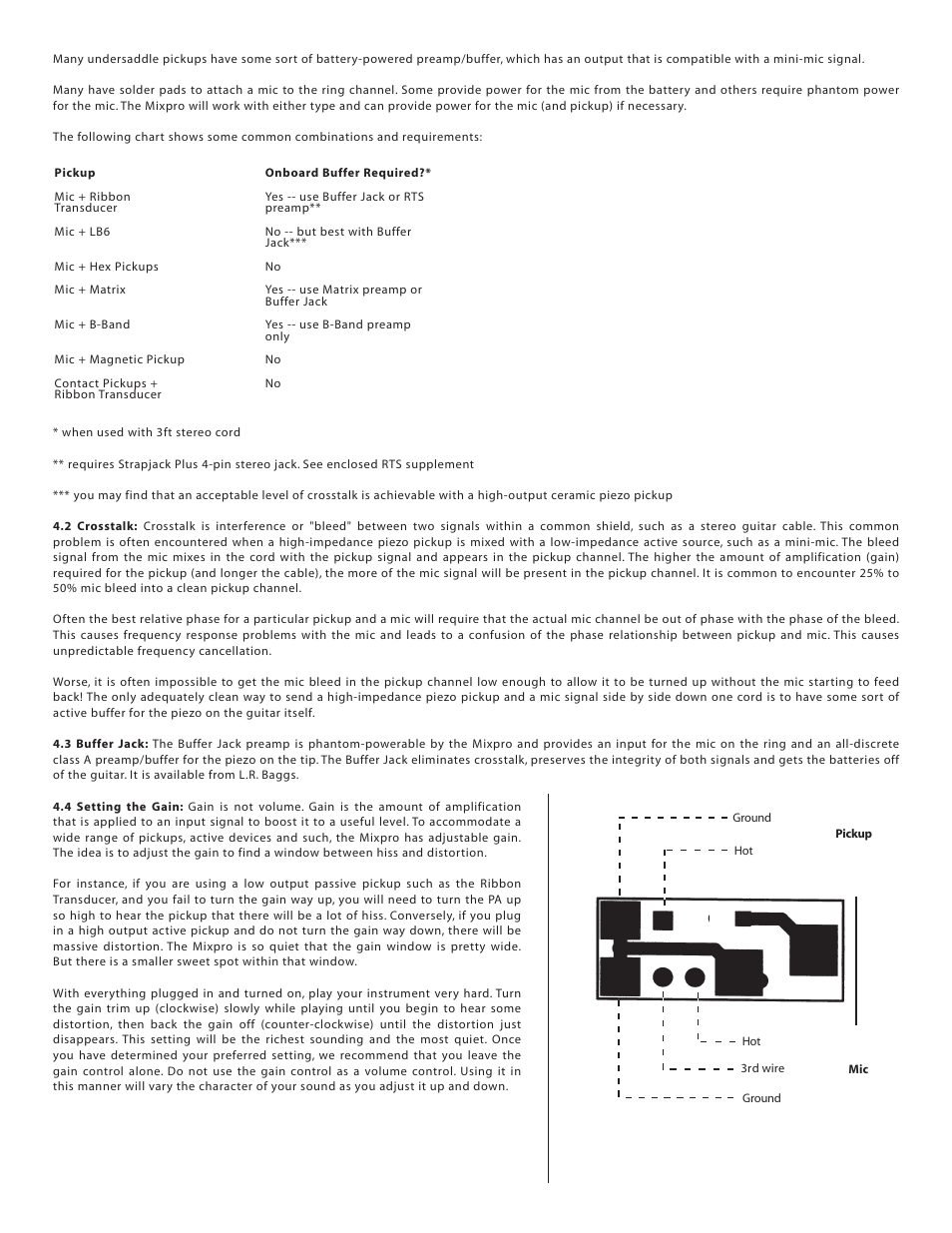 LR Baggs Mixpro User Manual | Page 3 / 3