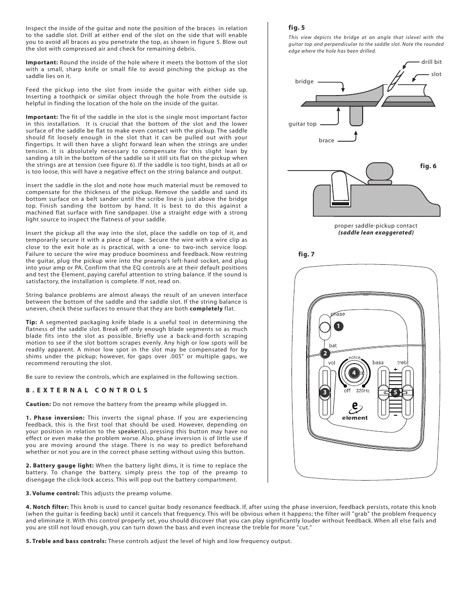 LR Baggs Element Onboard System User Manual | Page 3 / 3