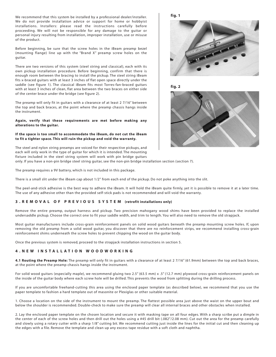 LR Baggs iBeam Onboard User Manual | Page 2 / 8