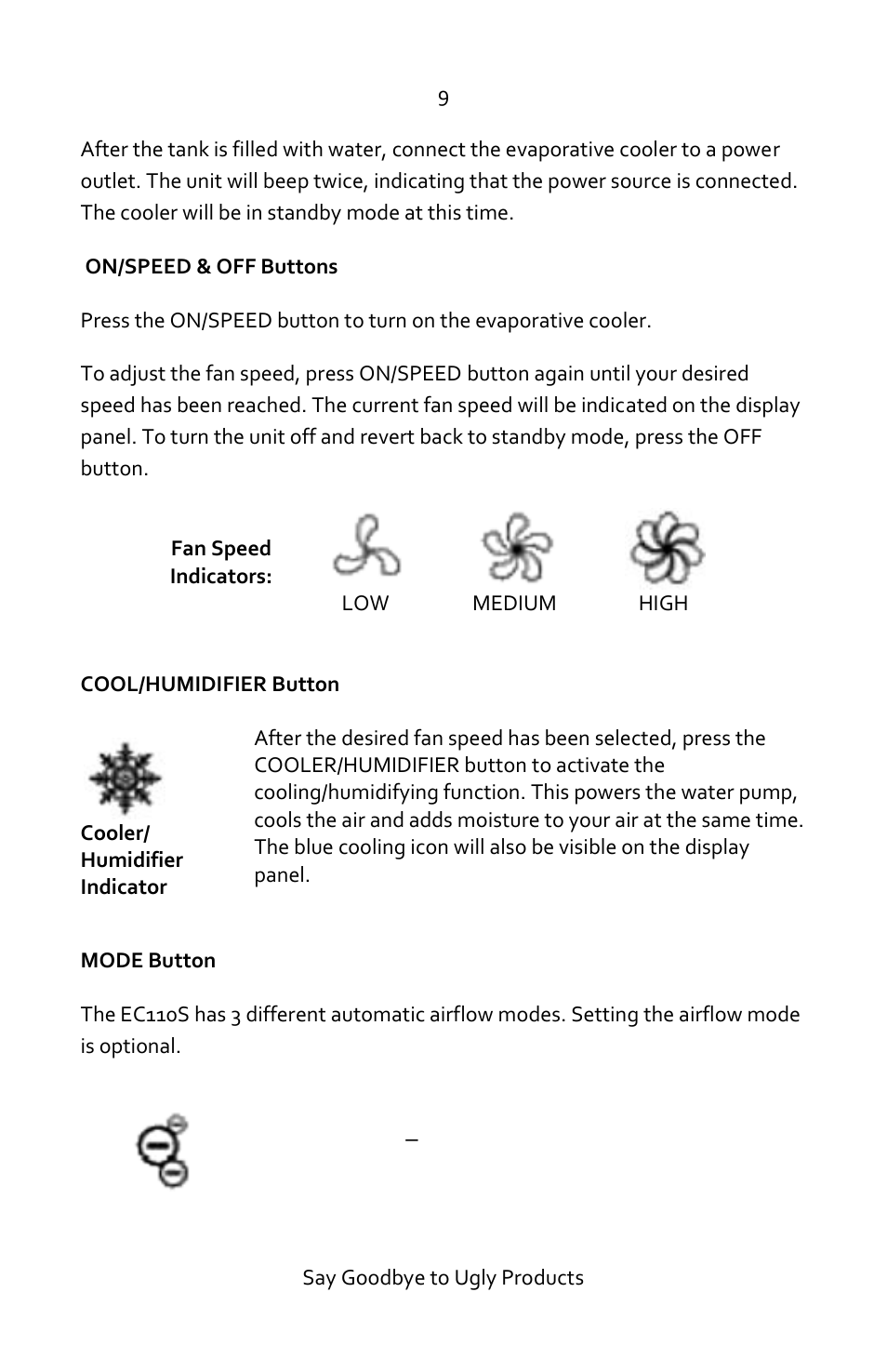 Luma Comfort EC45S Manual User Manual | Page 9 / 16