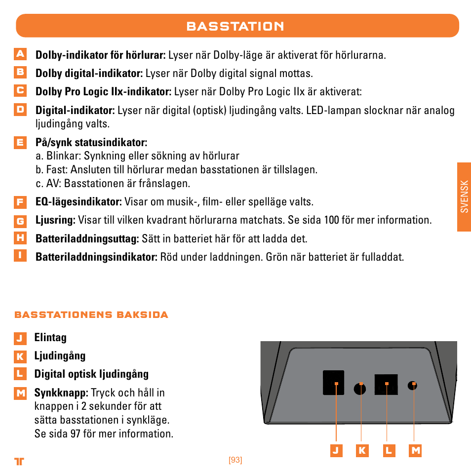 Basstation | Mad Catz TRITTON Warhead 7.1 Wireless Surround Headset  User Manual | Page 93 / 132