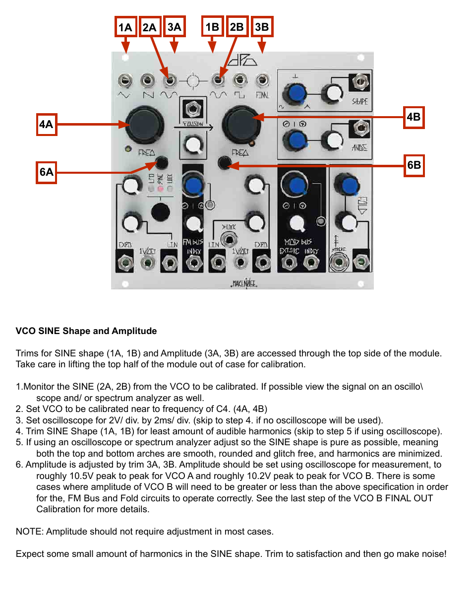 Make Noise DPO User Manual | Page 16 / 17