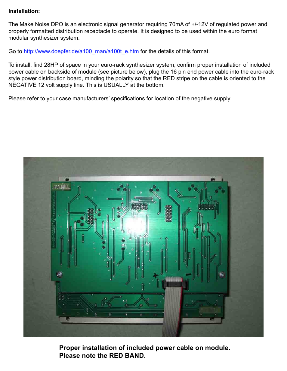 Make Noise DPO User Manual | Page 3 / 17