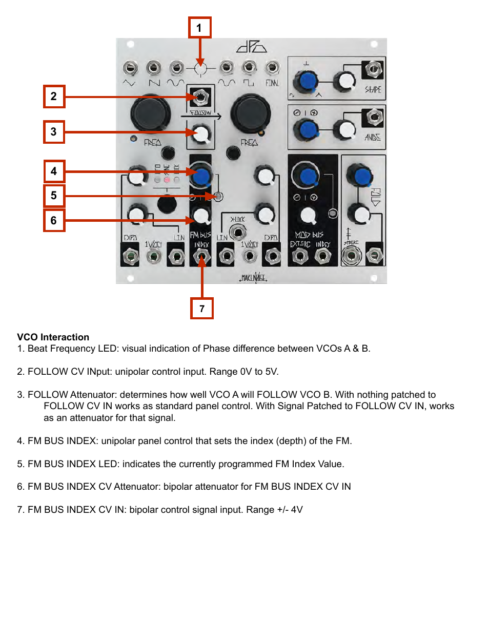 Make Noise DPO User Manual | Page 6 / 17