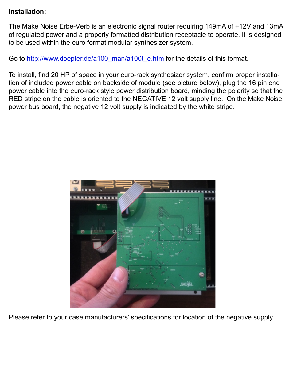 Make Noise Erbe Verb User Manual | Page 3 / 12