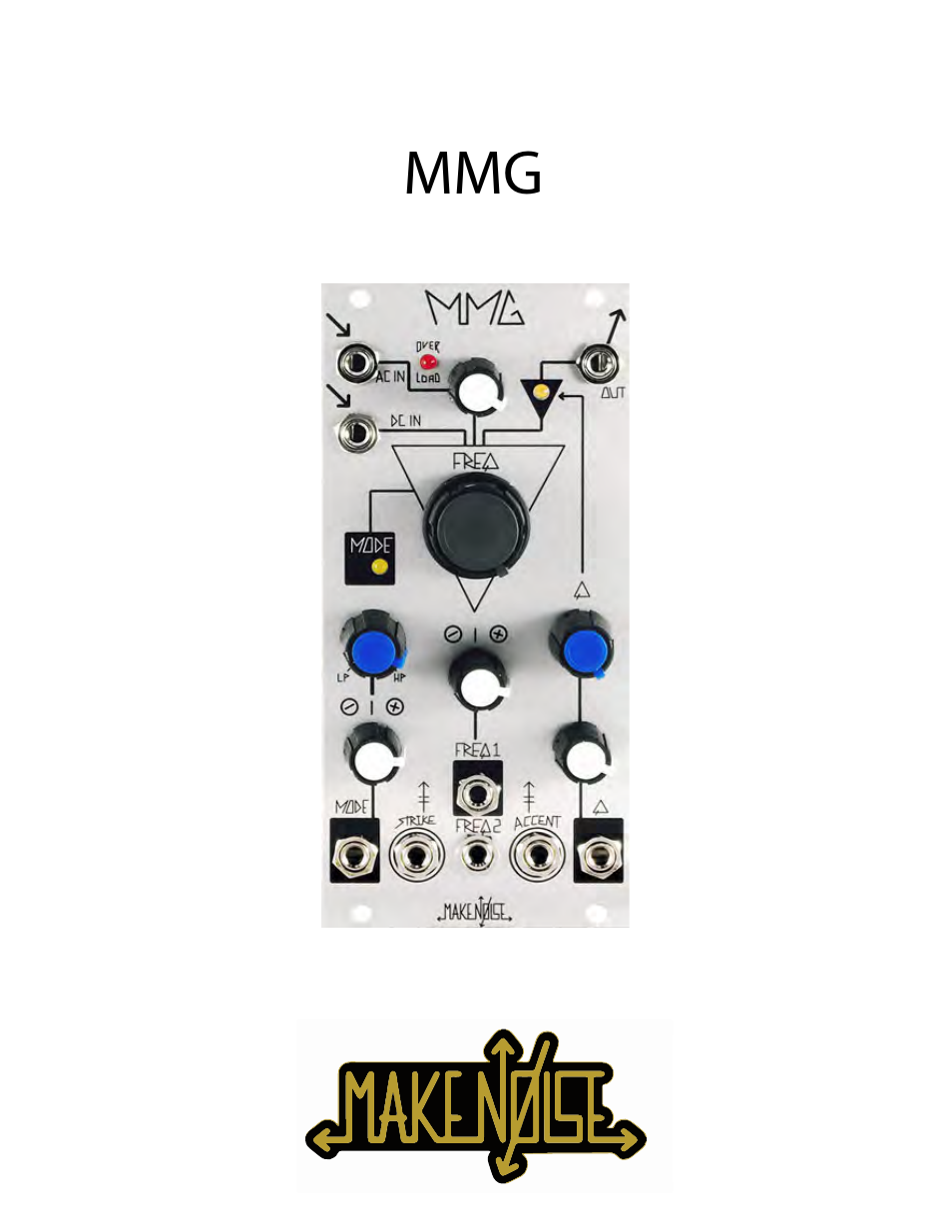 Make Noise MMG User Manual | 12 pages