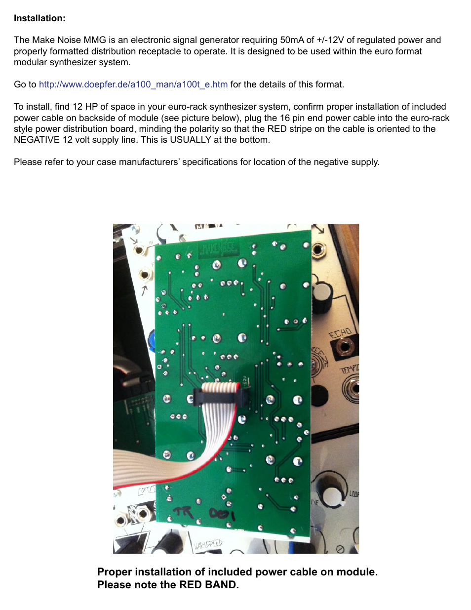 Make Noise MMG User Manual | Page 3 / 12