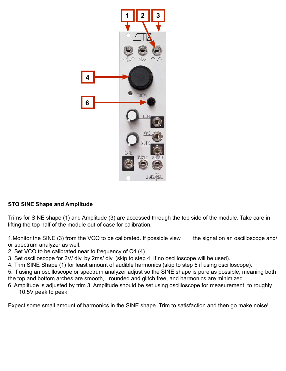 Make Noise STO User Manual | Page 10 / 10