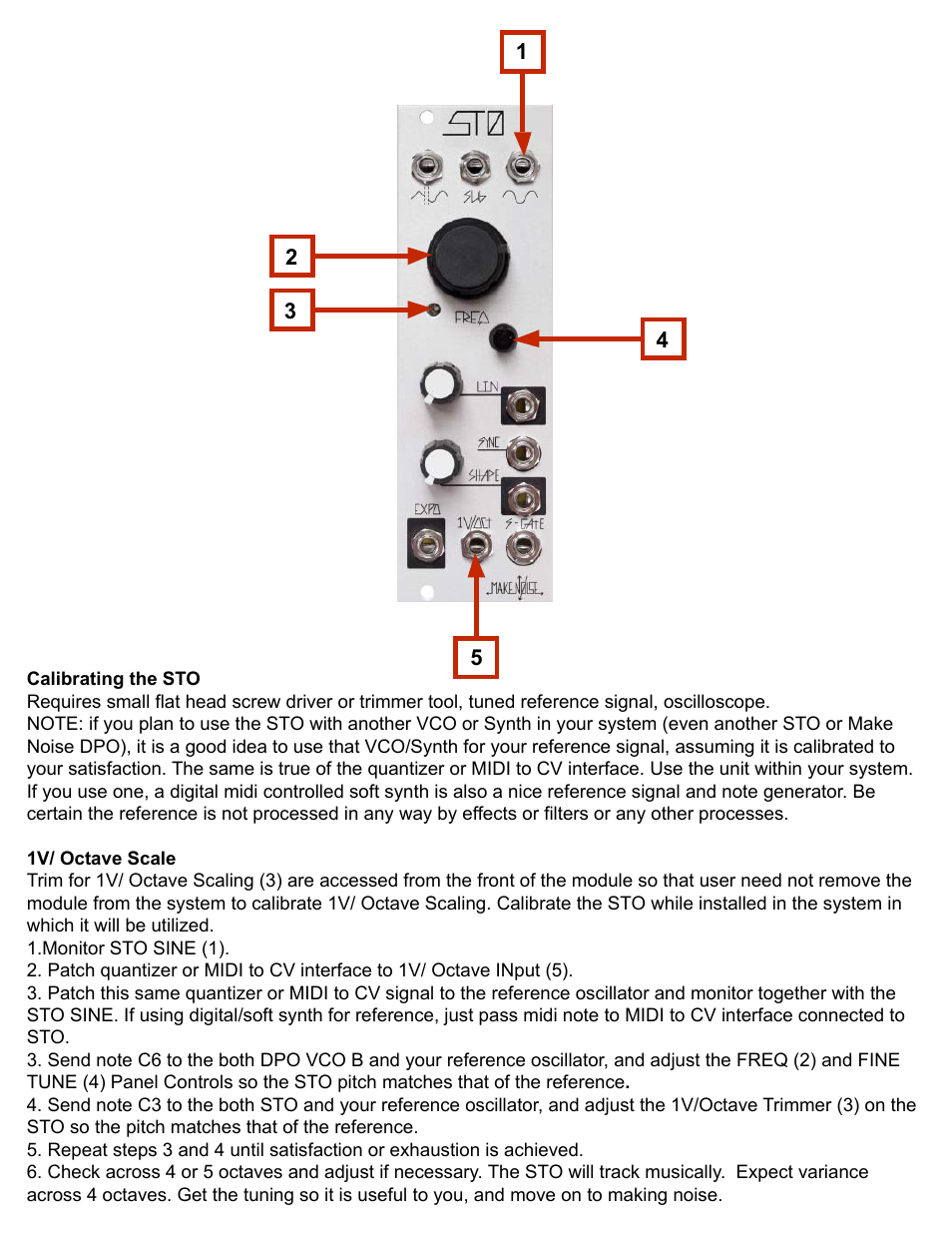 Make Noise STO User Manual | Page 9 / 10
