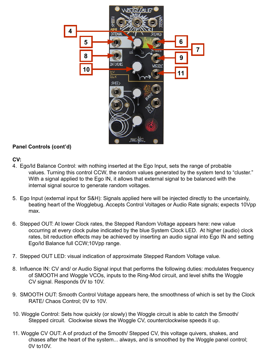 Make Noise Wogglebug User Manual | Page 5 / 10