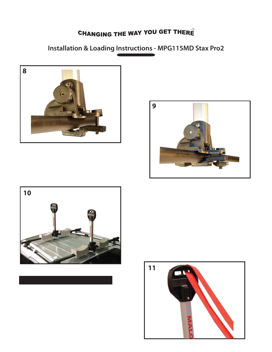 Mpg115md instructions #2, Malone | Malone MPG115MD User Manual | Page 3 / 7