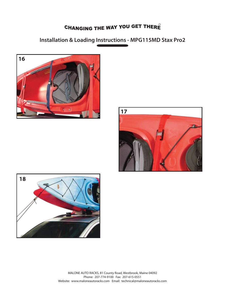 Mpg115md instructions #4, Malone | Malone MPG115MD User Manual | Page 5 / 7