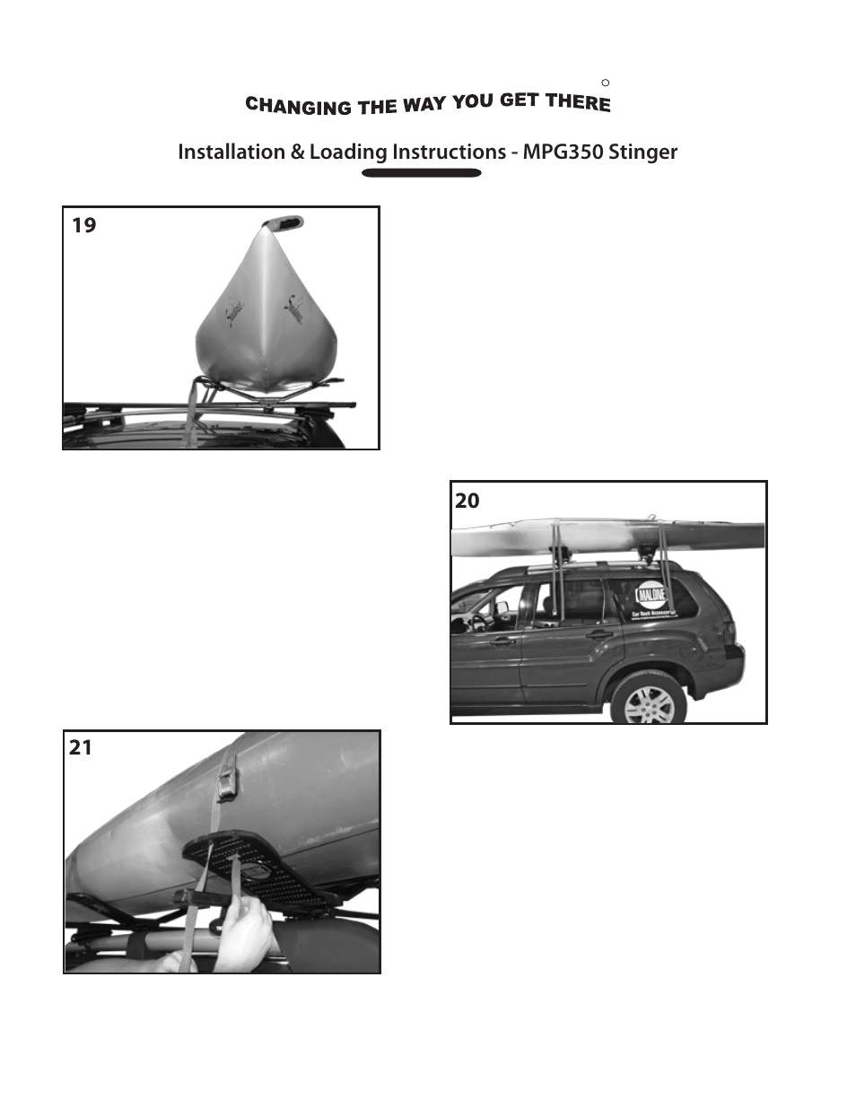 Mpg350 instructions #5, Malone | Malone MPG353 User Manual | Page 6 / 8