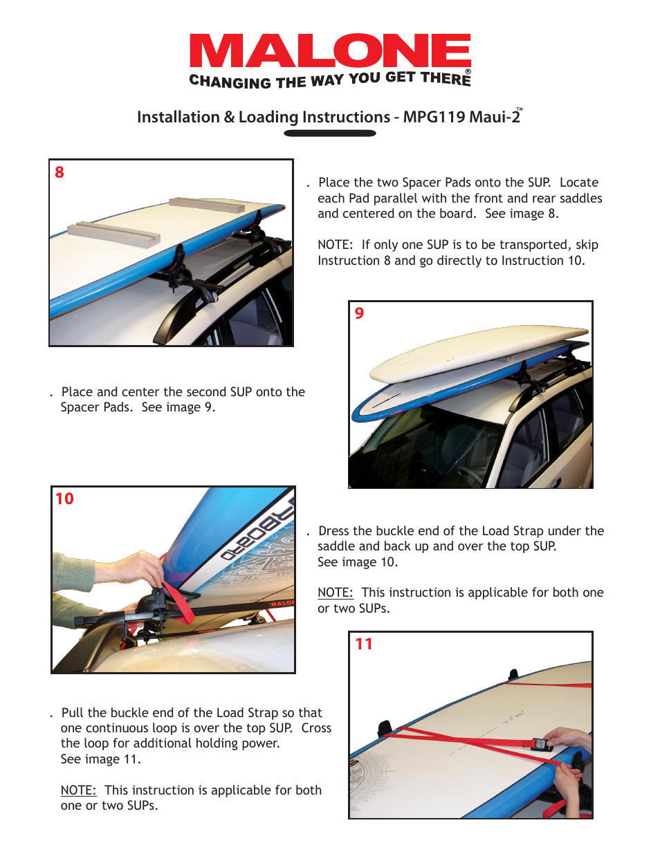 Mpg119 instructions #2, Malone | Malone MPG119M User Manual | Page 3 / 7