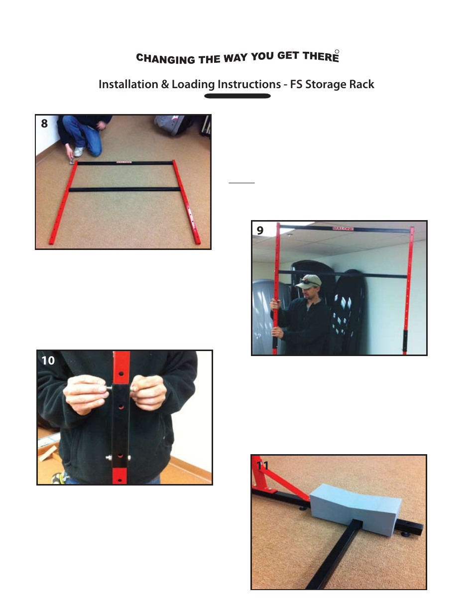 Fs storage system assembly instructions #3, Malone | Malone MPG331 User Manual | Page 3 / 7