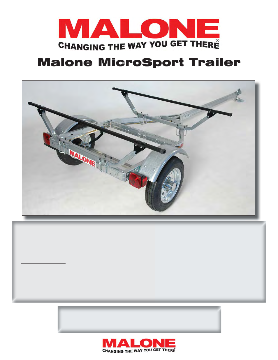 Malone MPG460G 2011 User Manual | 24 pages