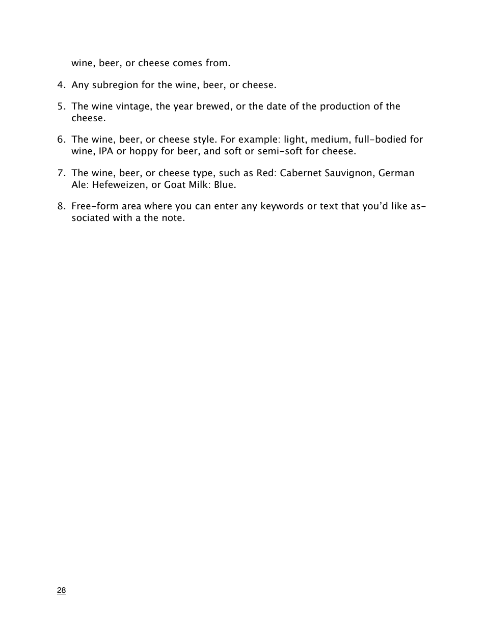 Mariner Software MacGourmet User Manual | Page 28 / 67