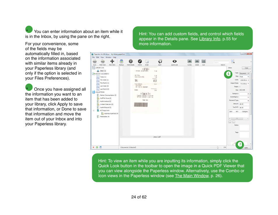Mariner Software Narrator for Windows User Manual | Page 24 / 62