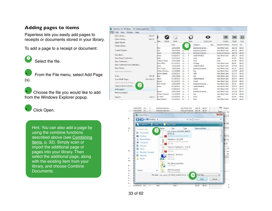 Mariner Software Narrator for Windows User Manual | Page 33 / 62