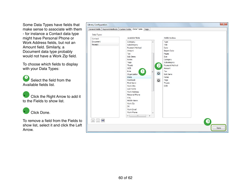 Mariner Software Narrator for Windows User Manual | Page 60 / 62