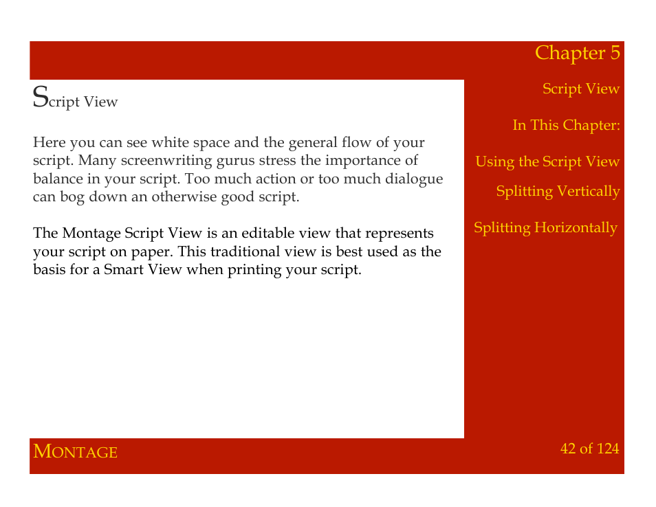 Chapter 5 | Mariner Software Montage for Mac User Manual | Page 42 / 124