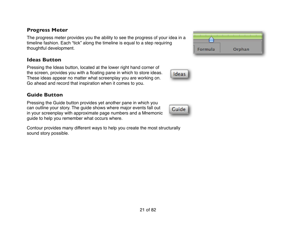 Mariner Software Contour for Mac User Manual | Page 21 / 82
