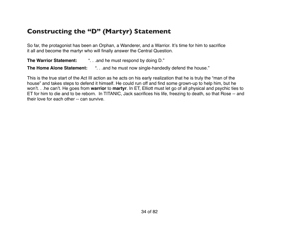 Constructing the “d” (martyr) statement | Mariner Software Contour for Mac User Manual | Page 34 / 82