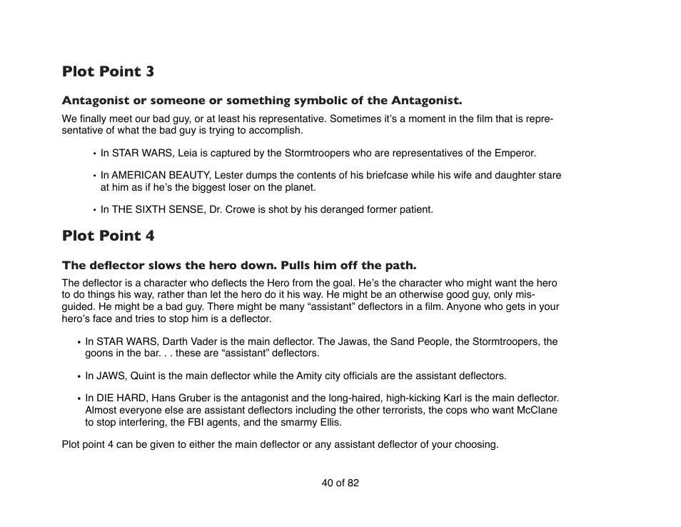 Plot point 3, Plot point 4 | Mariner Software Contour for Mac User Manual | Page 40 / 82