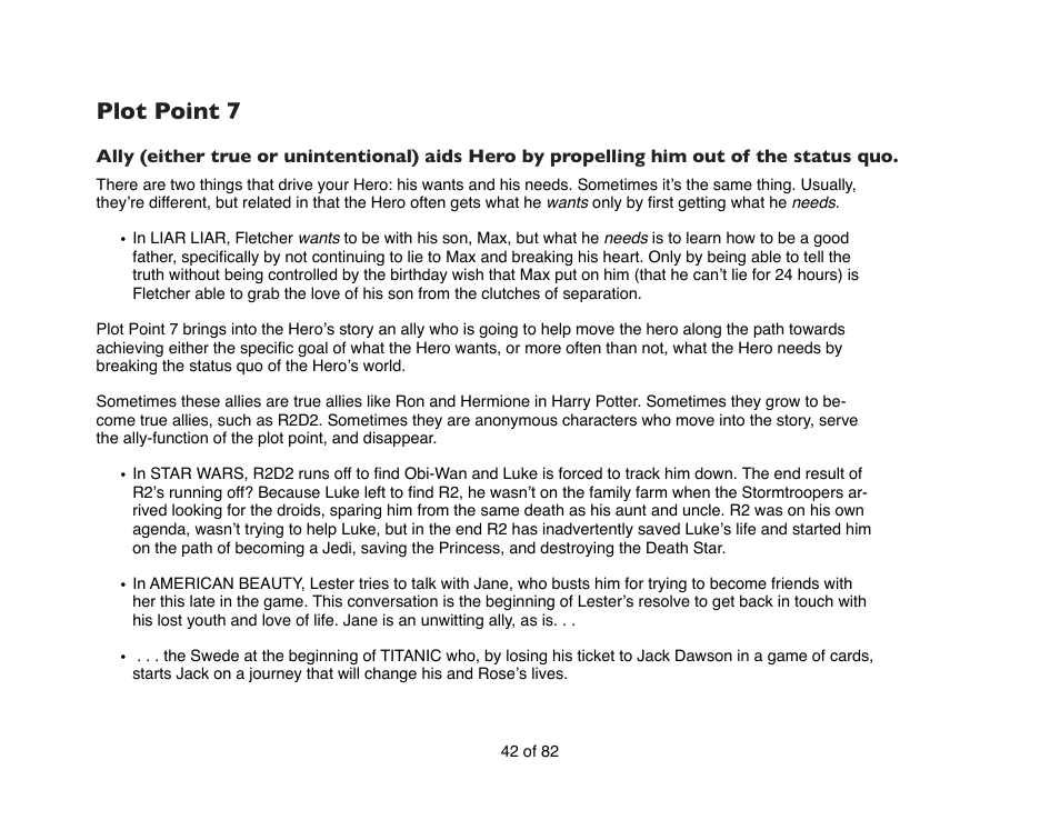 Plot point 7 | Mariner Software Contour for Mac User Manual | Page 42 / 82