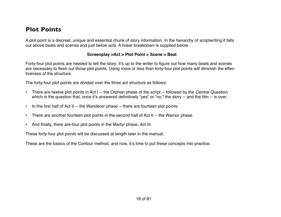 Plot points | Mariner Software Contour for Windows User Manual | Page 18 / 81