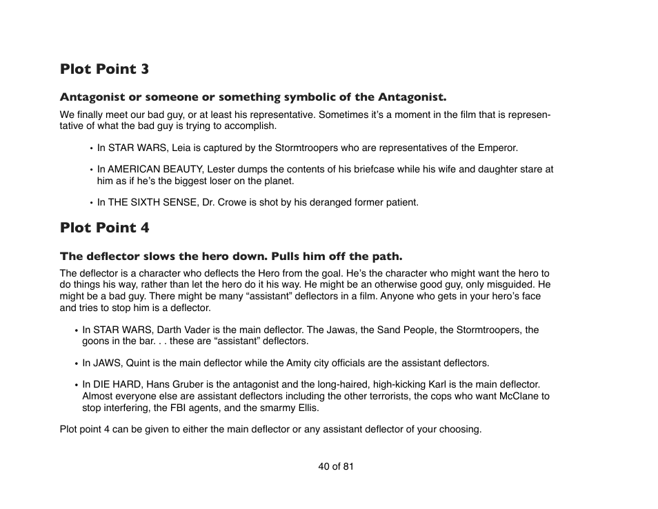 Plot point 3, Plot point 4 | Mariner Software Contour for Windows User Manual | Page 40 / 81