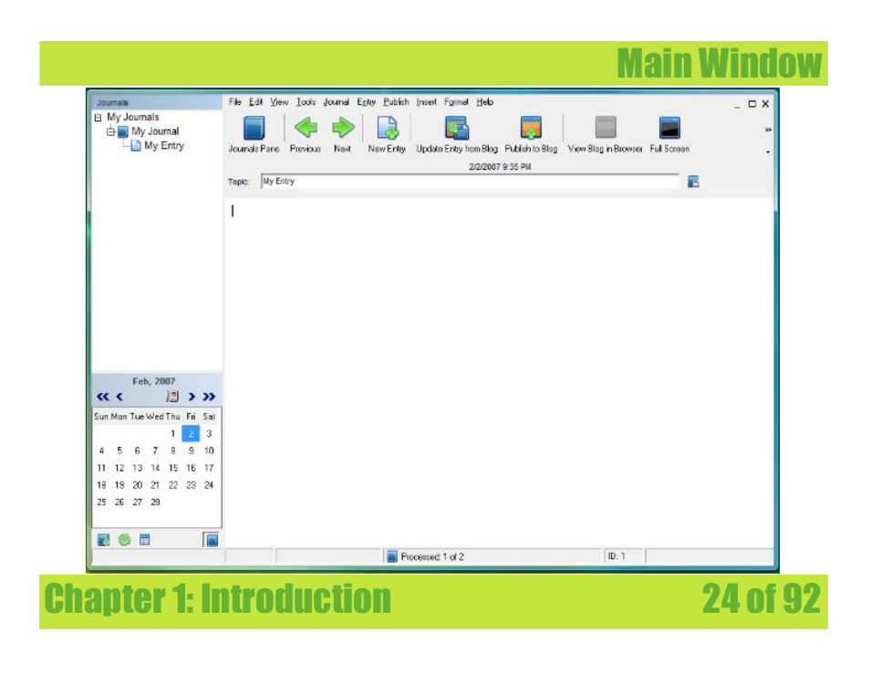 Mariner Software WinJournal for Windows User Manual | Page 24 / 92