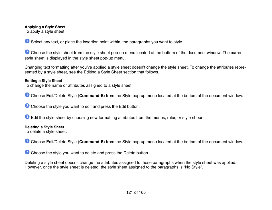 Mariner Software Mariner Write for Mac User Manual | Page 121 / 165
