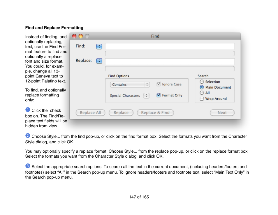 Mariner Software Mariner Write for Mac User Manual | Page 147 / 165