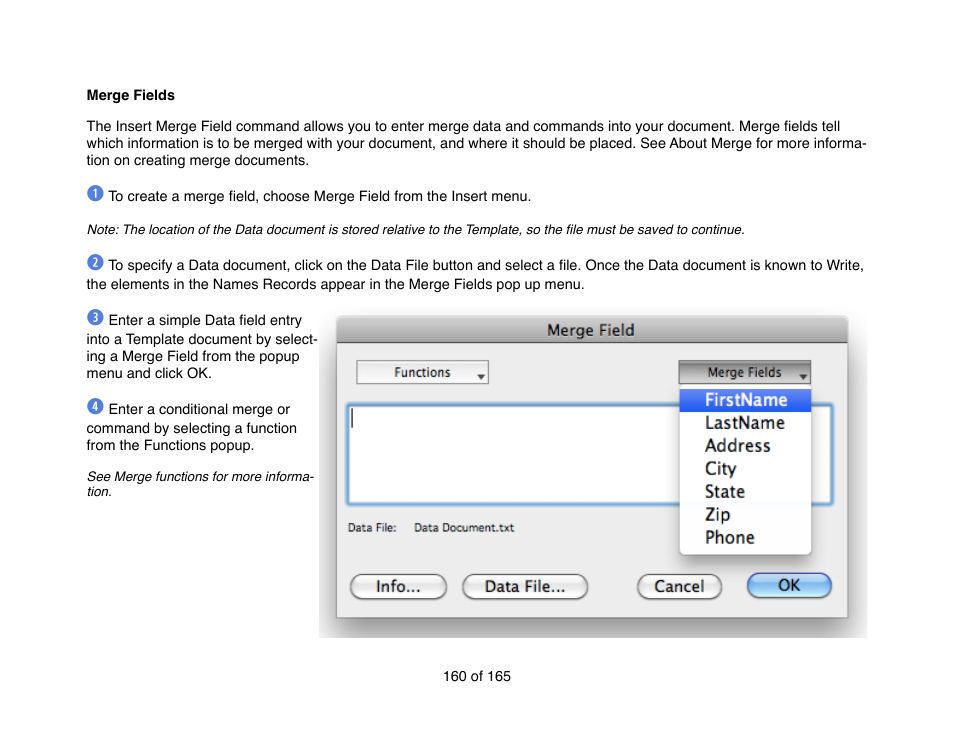 Mariner Software Mariner Write for Mac User Manual | Page 160 / 165