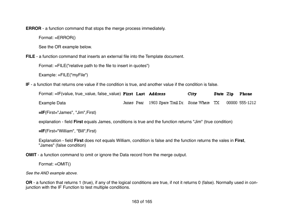 Mariner Software Mariner Write for Mac User Manual | Page 163 / 165