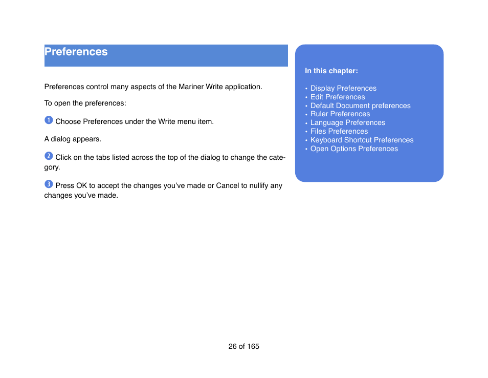 Mariner Software Mariner Write for Mac User Manual | Page 26 / 165