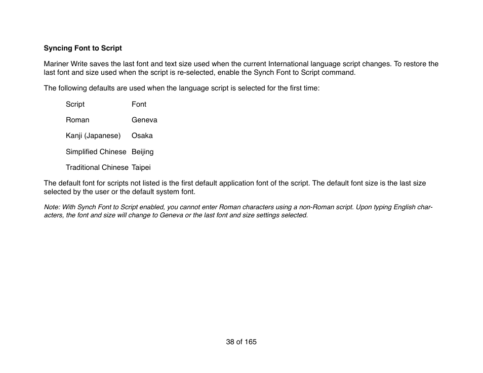 Mariner Software Mariner Write for Mac User Manual | Page 38 / 165