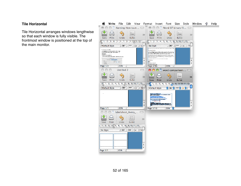 Mariner Software Mariner Write for Mac User Manual | Page 52 / 165