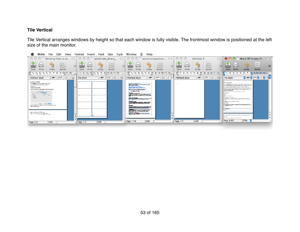 Mariner Software Mariner Write for Mac User Manual | Page 53 / 165