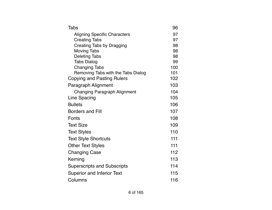 Mariner Software Mariner Write for Mac User Manual | Page 6 / 165