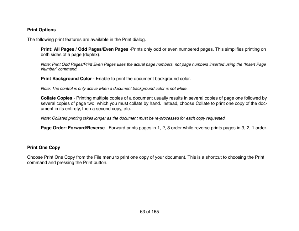 Mariner Software Mariner Write for Mac User Manual | Page 63 / 165