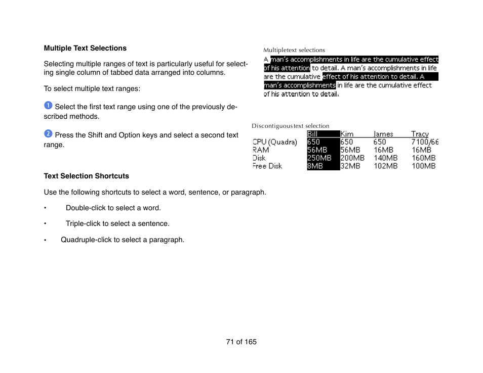 Mariner Software Mariner Write for Mac User Manual | Page 71 / 165