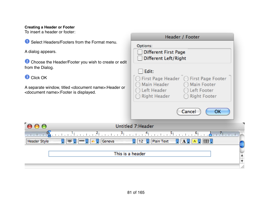 Mariner Software Mariner Write for Mac User Manual | Page 81 / 165