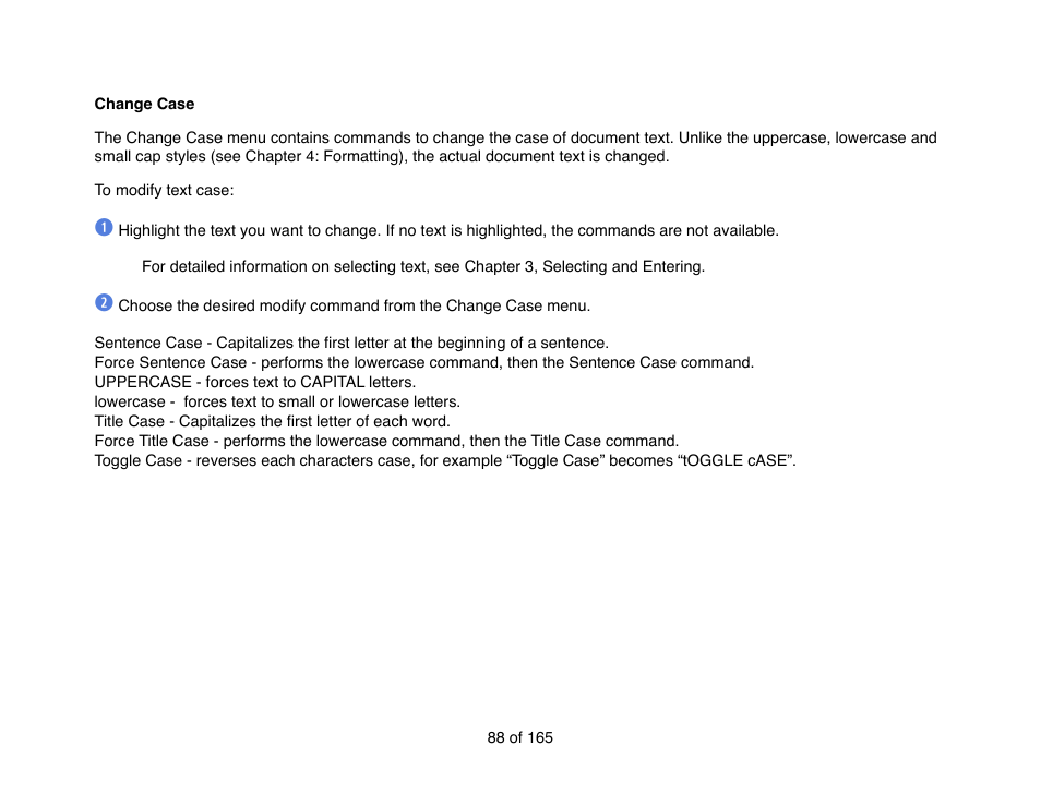 Mariner Software Mariner Write for Mac User Manual | Page 88 / 165
