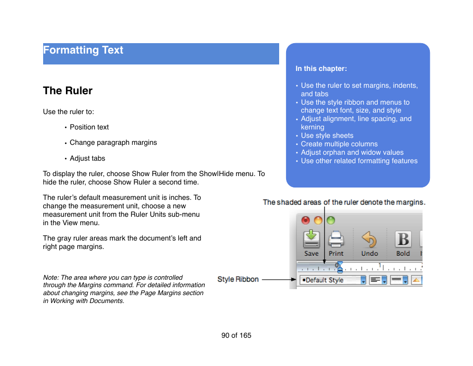 Mariner Software Mariner Write for Mac User Manual | Page 90 / 165