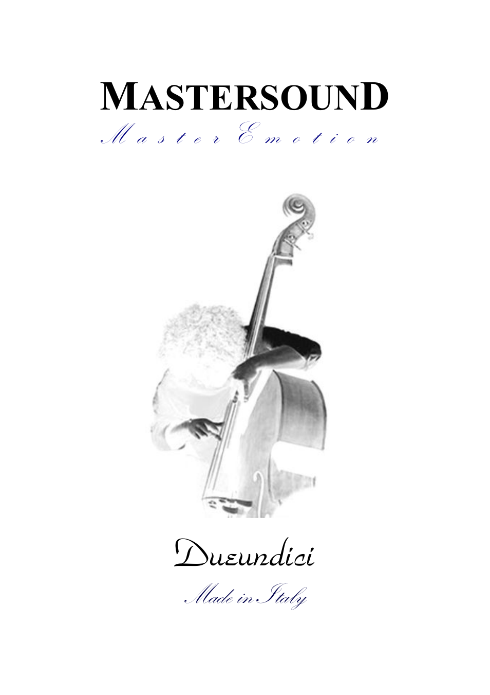 Mastersound Dueundici User Manual | 12 pages